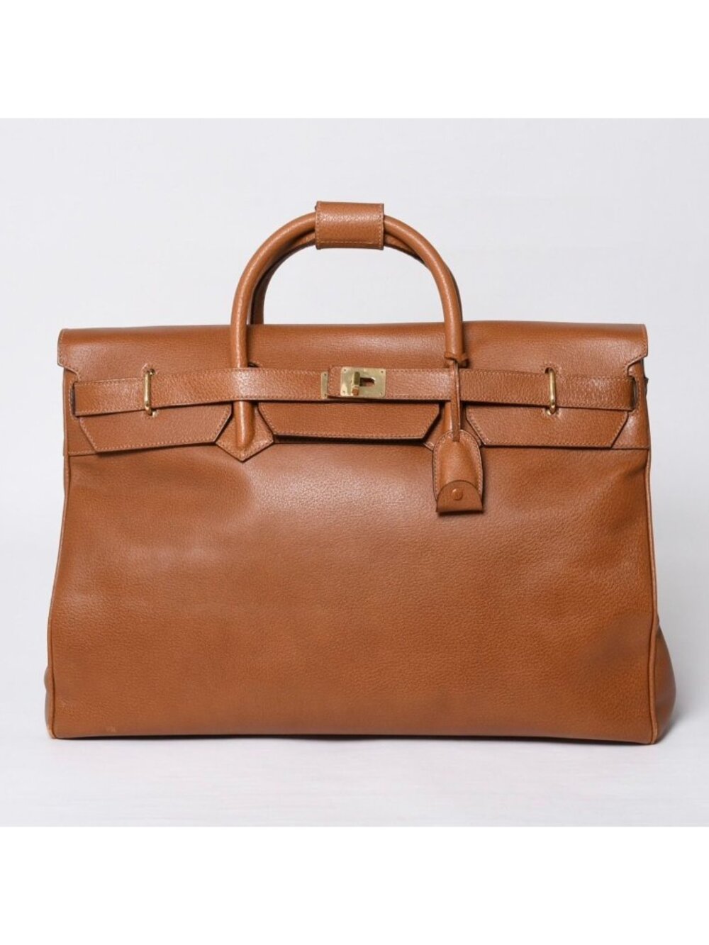 Gucci Boston Bag Leather Brown Gold